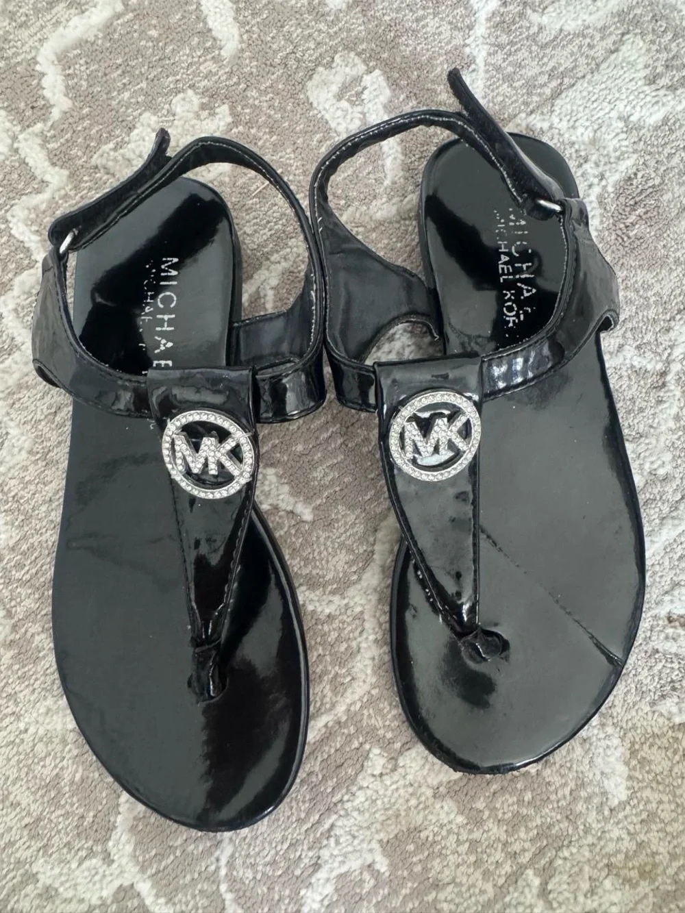 Michael Kors glossy black